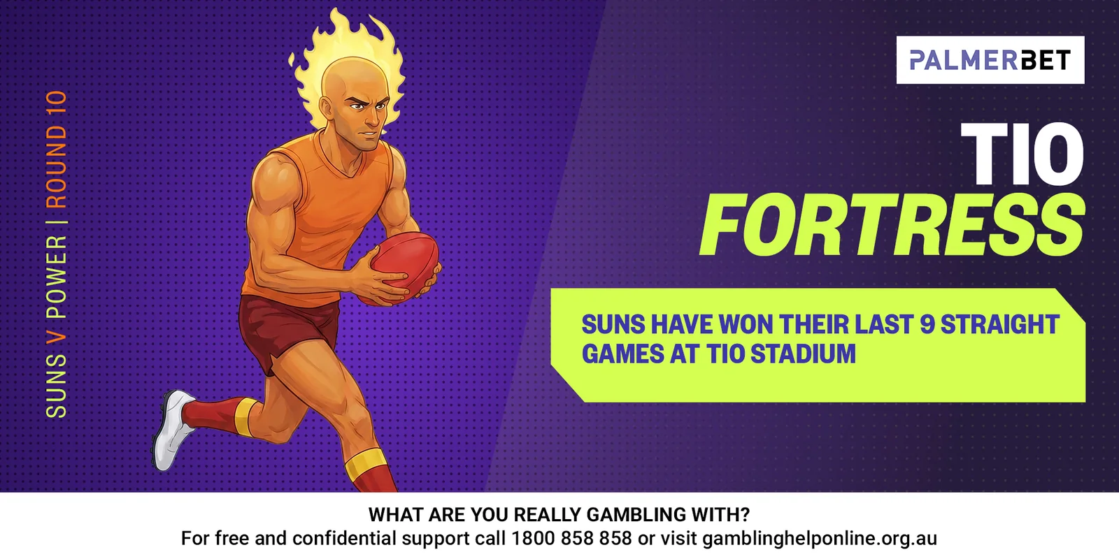 AFL stat tile: TIO Fortress