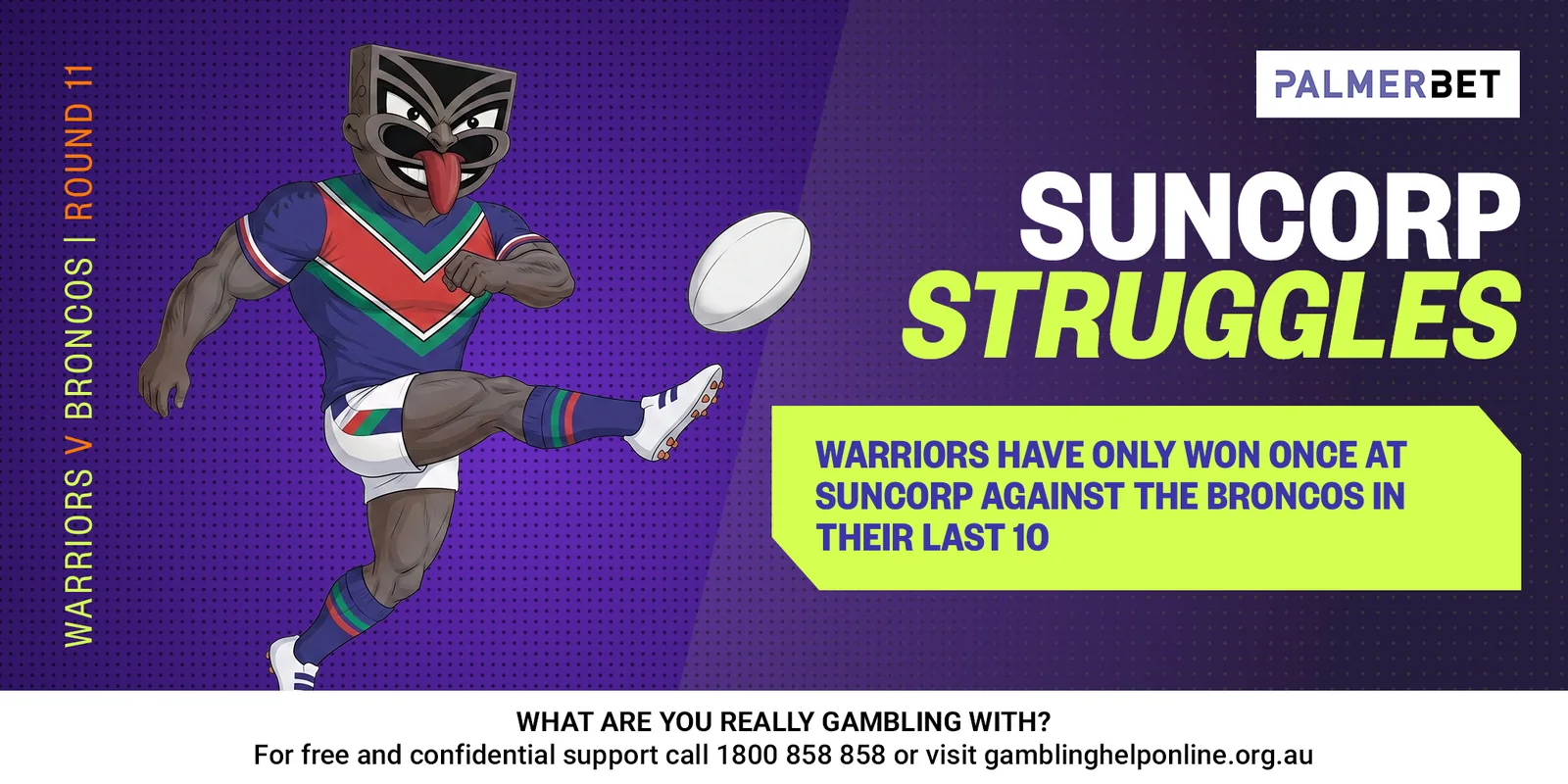 NRL stat tile: Suncorp Struggles
